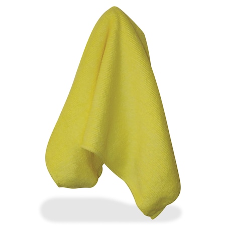 Impact Products Yellow Microfiber Cloths, 16" W x 16" L 180 PK IMPLFK700CT